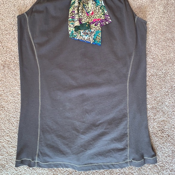 Burning Torch Tank With Colorful Neckline - Picture 11 of 16